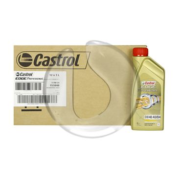 CASTROL EDGE 0W-40 A3/B4 (12 x 1 Litre Pack)