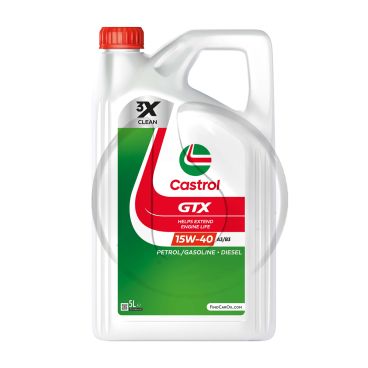 CASTROL GTX 15W-40 A3/B3 (4 x 5 Litre Pack)