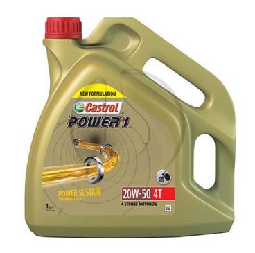 CASTROL POWER 1 4T 20W-50 (4 Litre)
