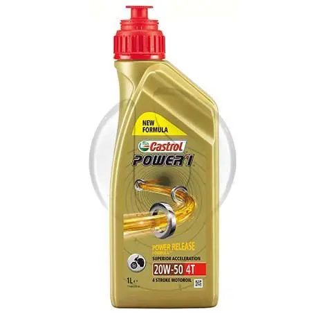 Castrol Power 1 4t w 50 12x1 Litre Pack